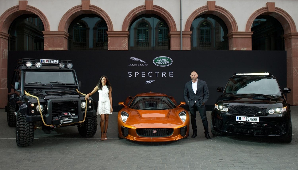 GLOBAL UNVEILING OF JAGUAR LAND ROVER BOND CARS 