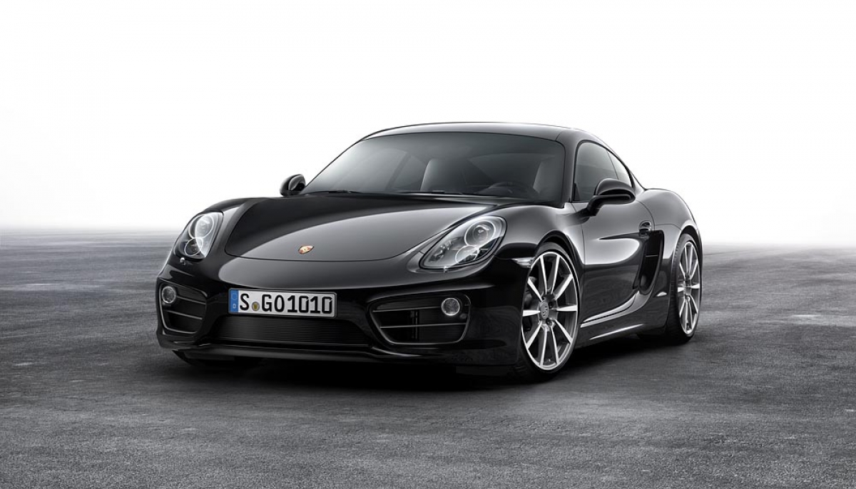 THE NEW PORSCHE CAYMAN BLACK EDITION