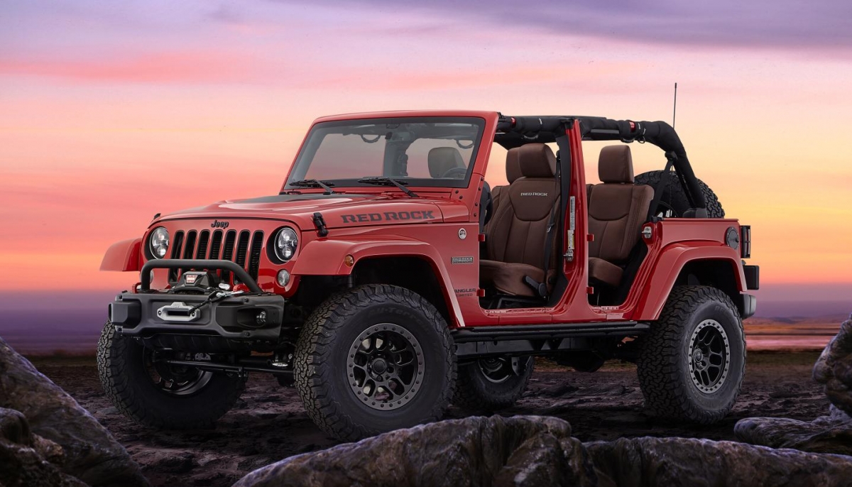 JEEP AND MOPAR INTRODUCE WRANGLER RED ROCK CONCEPT AT SEMA SHOW
