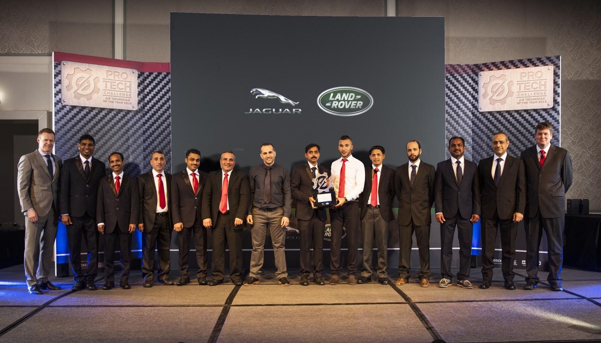 Jaguar Land Rover MENA Announces Technician of the Year 2015 Winners 