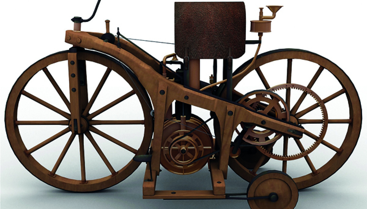 تاريخ الدراجة النارية