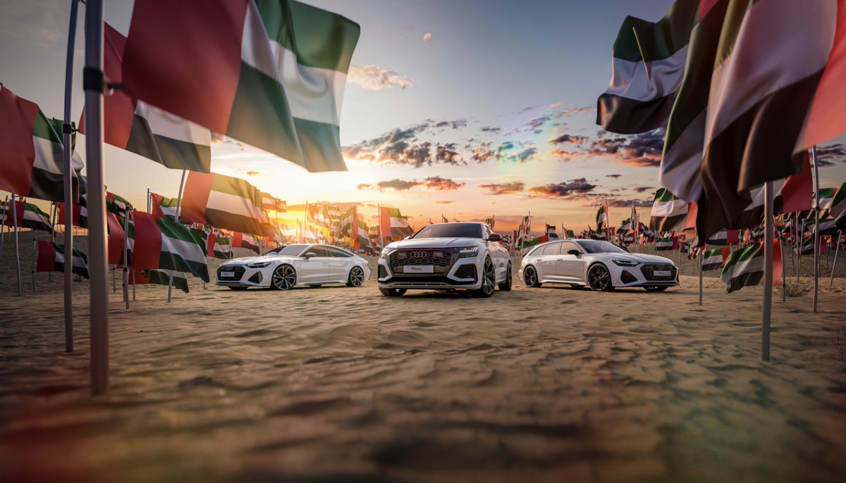 Audi Abu Dhabi marked UAE’s 50th National Day with ‘50 Years’ limited-edition models 