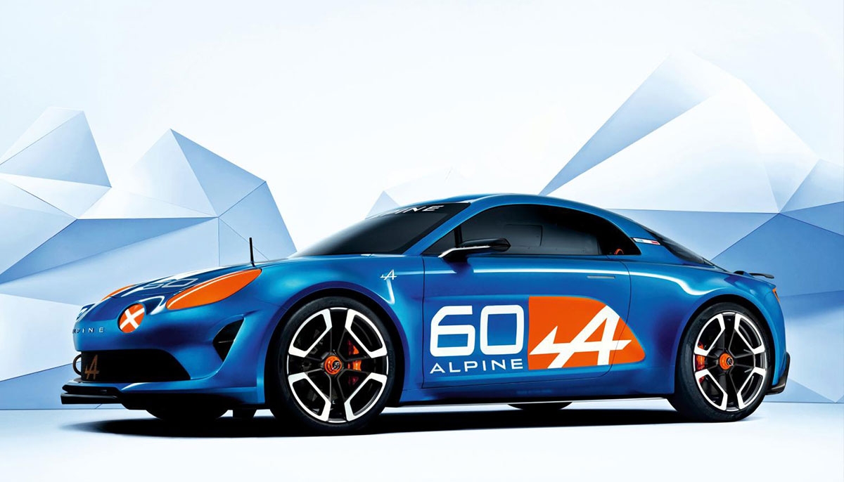 ALPINE CELEBRATION CONCEPT AT LE MANS