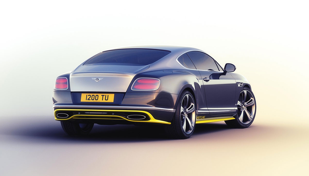 BENTLEY CONTINENTAL GT SPEED BREITLING JET TEAM SERIES LIMITED EDITION