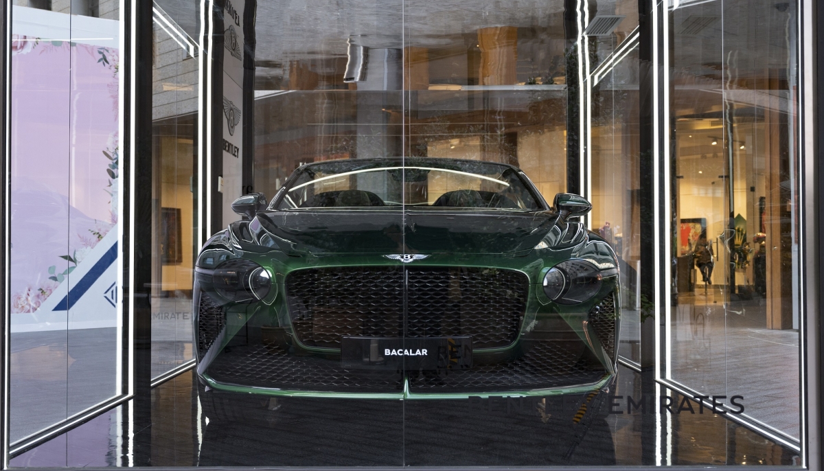 BENTLEY’S PINNACLE OF COACHBUILDING, THE BACALAR, HAS BEEN EXHIBITED FOR THE FIRST TIME IN THE UAE