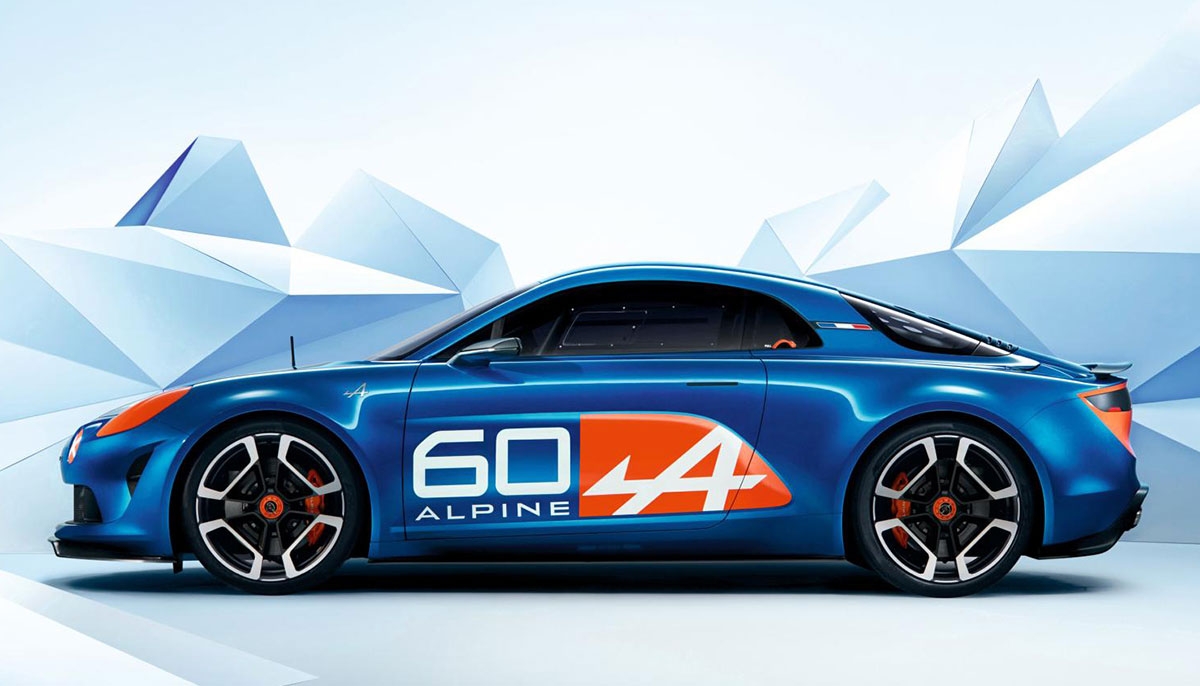 ALPINE CELEBRATION CONCEPT AT LE MANS