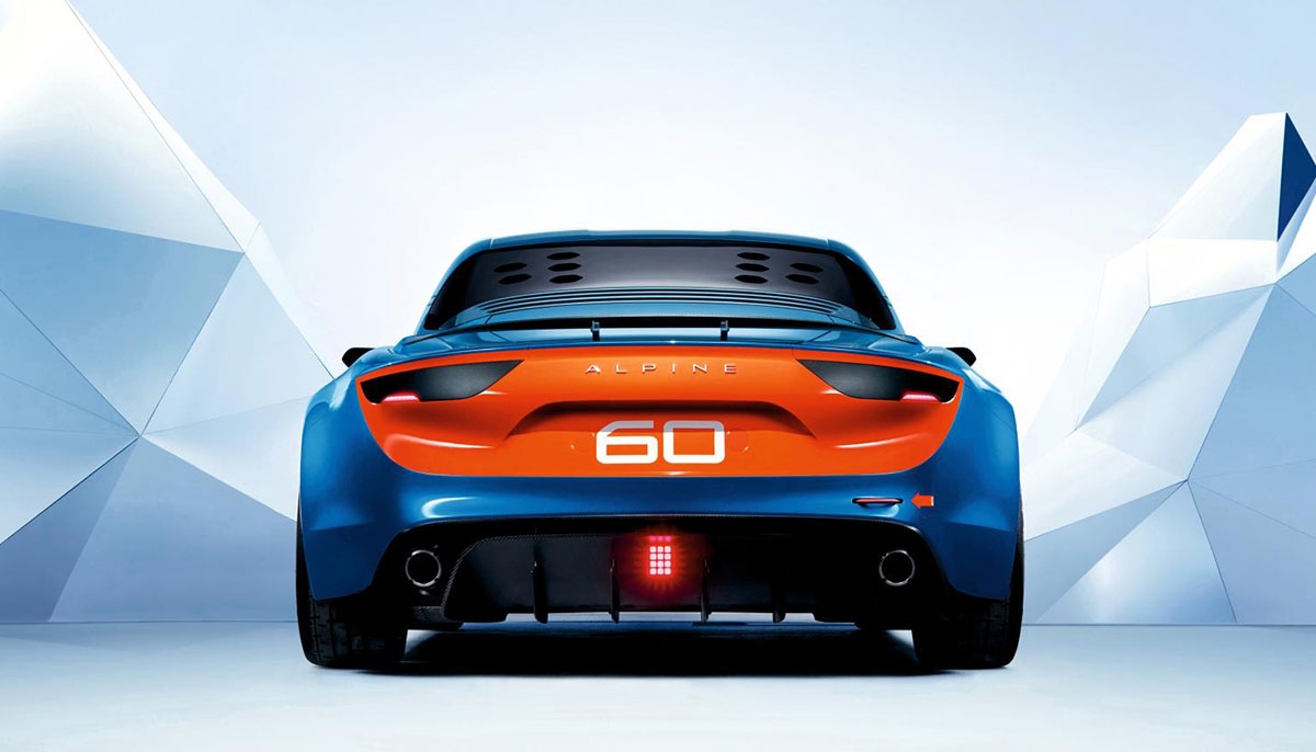 ALPINE CELEBRATION CONCEPT AT LE MANS