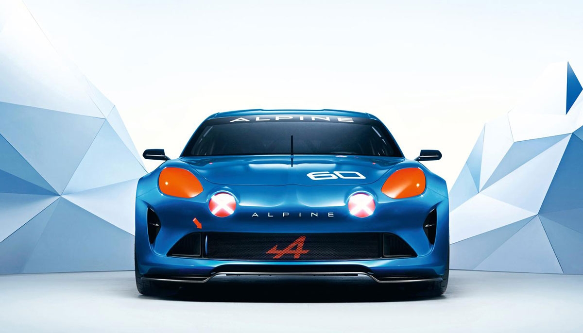 ALPINE CELEBRATION CONCEPT AT LE MANS
