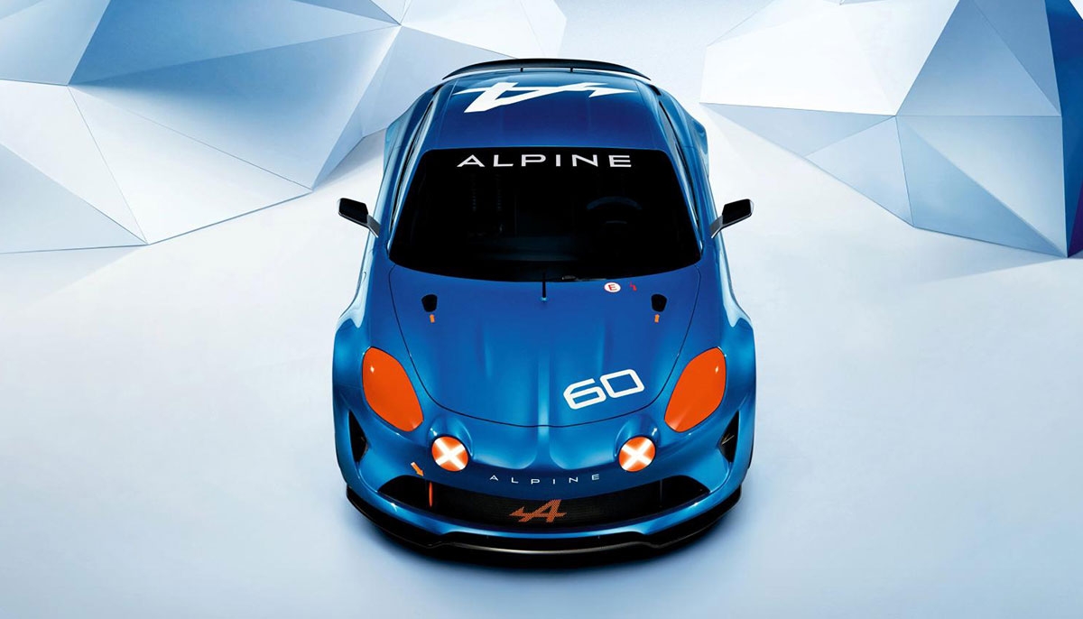 ALPINE CELEBRATION CONCEPT AT LE MANS