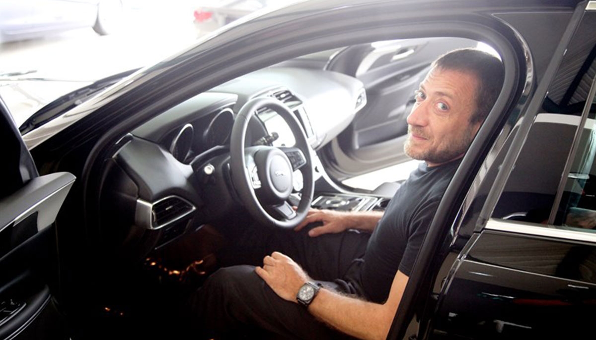 Saad &Trad SAL hands over the all new Jaguar XE to Brand Ambassador Bernard Khoury