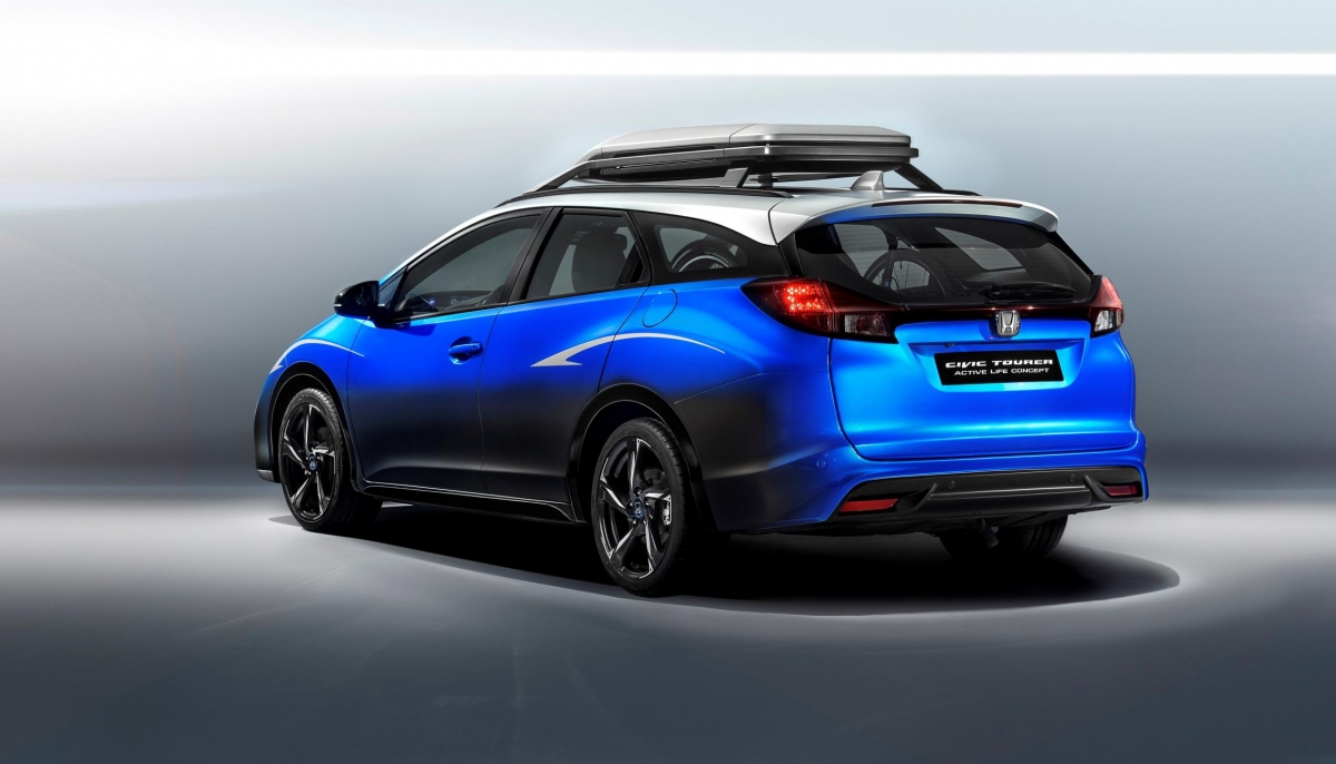 HONDA TO SHOWCASE THE CIVIC TOURER ACTIVE LIFE CONCEPT