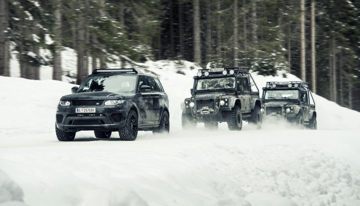 GLOBAL UNVEILING OF JAGUAR LAND ROVER BOND CARS 