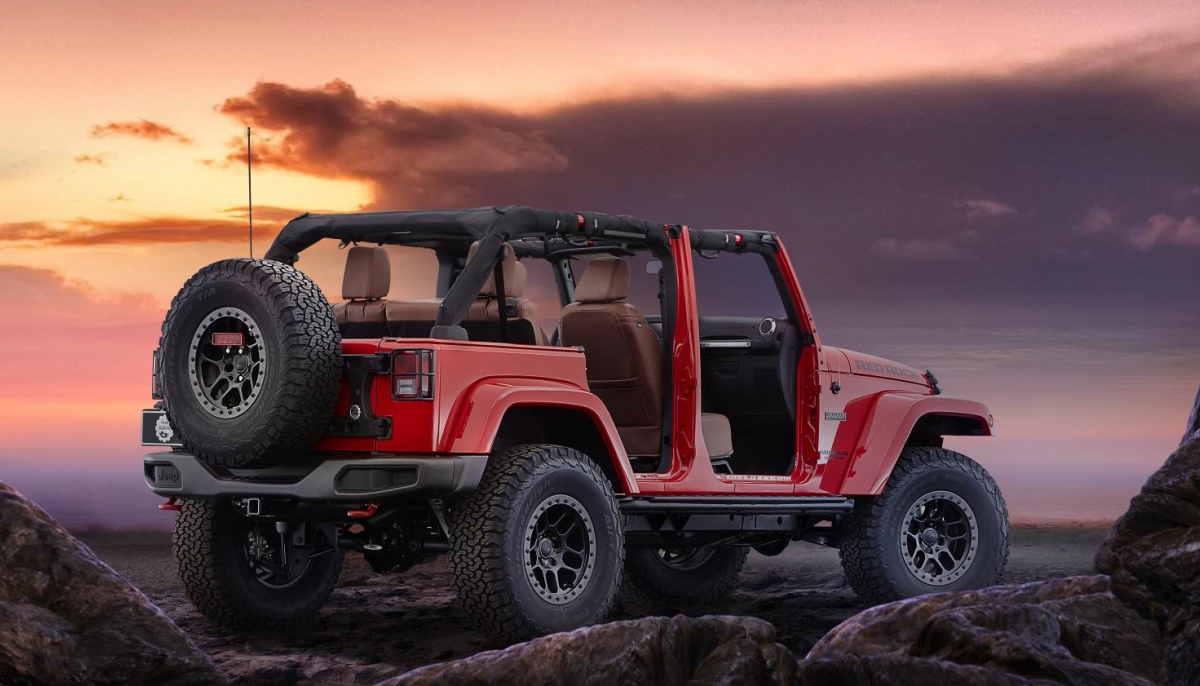 JEEP AND MOPAR INTRODUCE WRANGLER RED ROCK CONCEPT AT SEMA SHOW