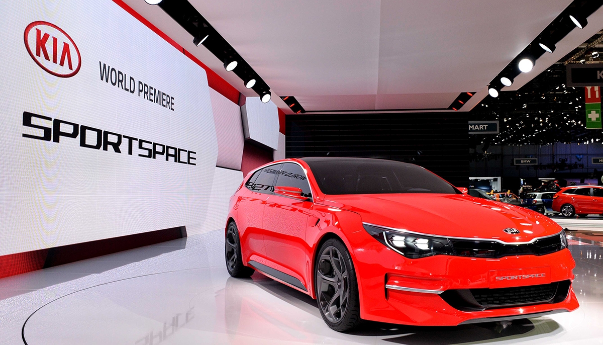 Kia unveils SPORTSPACE concept and production models at 2015 Geneva Motor Show