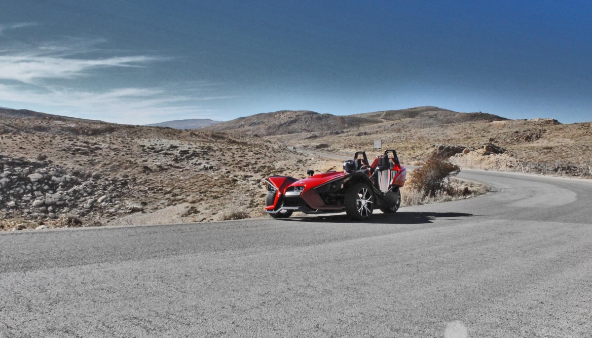 Polaris Slingshot a real three wheeler
