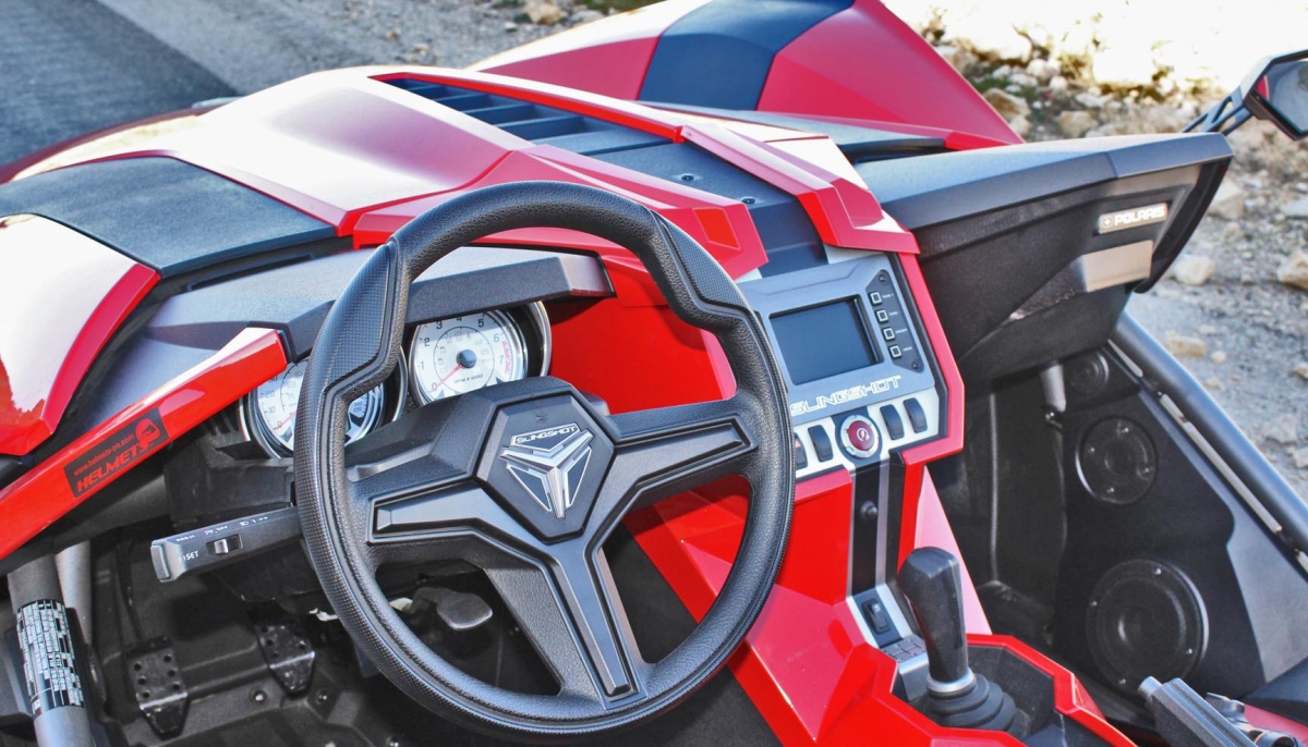 Polaris Slingshot a real three wheeler