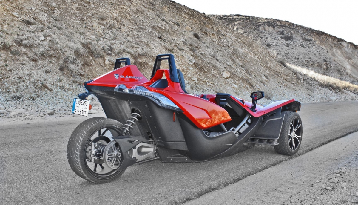 Polaris Slingshot a real three wheeler