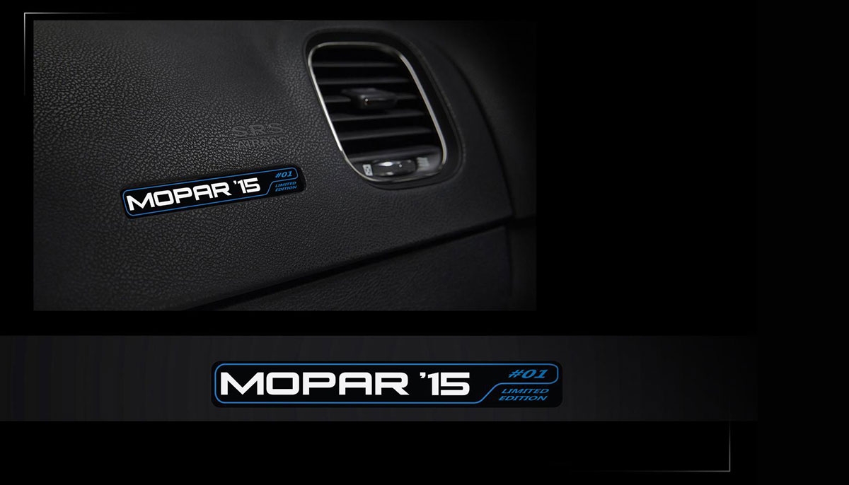 PERFORMANCE IN A BOX: MOPAR '15 PERFORMANCE KIT LAUNCHES FOR 2015 DODGE CHARGER R/T