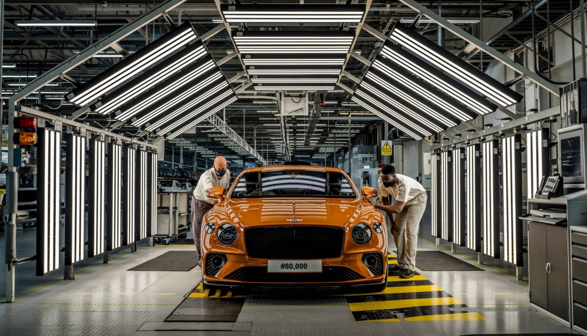 Bentley تبتكر 80,000 سيارة متميّزة من Continental GT