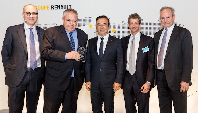 Bassoul-Heneine sal Receives Partners Award: Renault International Sales