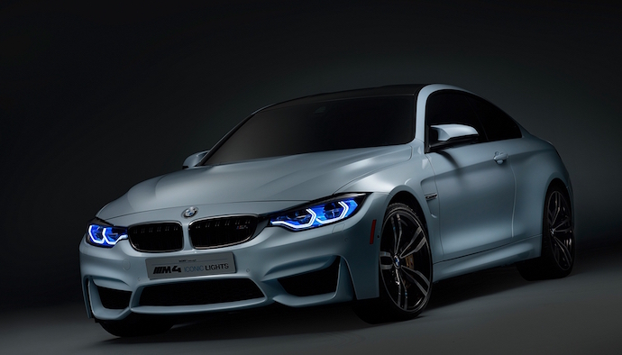 BMW M4 Concept Iconic Lights – bright ideas for enhanced driving pleasure
