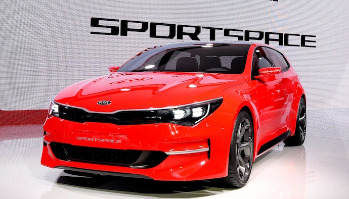 Kia unveils SPORTSPACE concept and production models at 2015 Geneva Motor Show