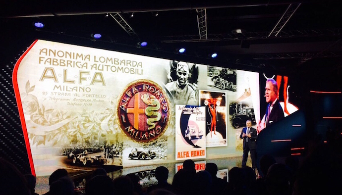 Alfa Romeo Giulia Launch Event